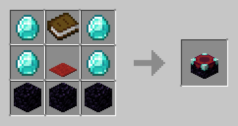 new enchanting table recipe