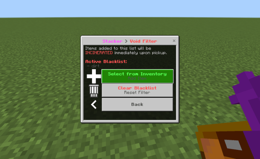 OverStack "break the 64 stack limite" - Minecraft Bedrock Addons ...