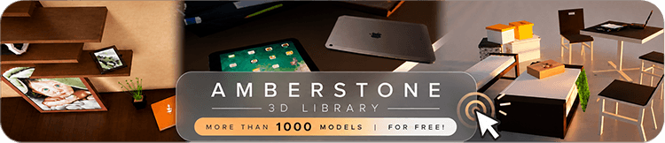 Amberstone 3D library