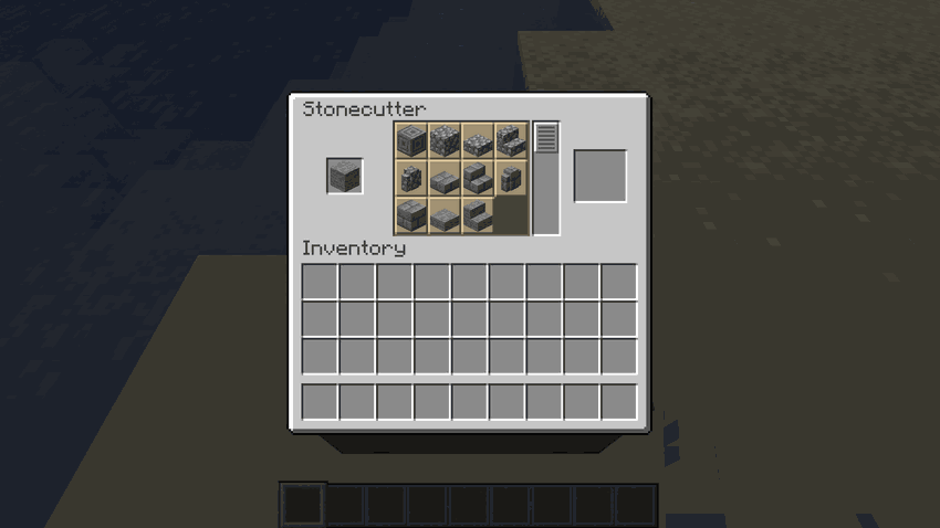 Stonecutter Interface Comparison