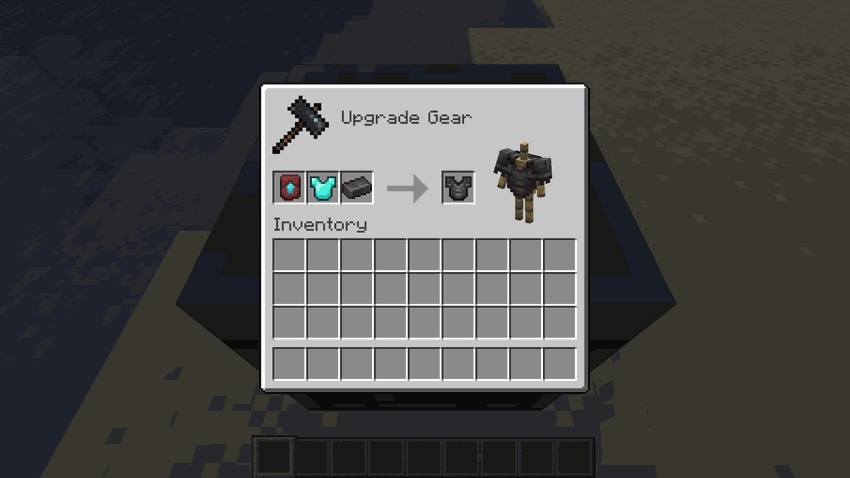 Smithing Table Interface Comparison