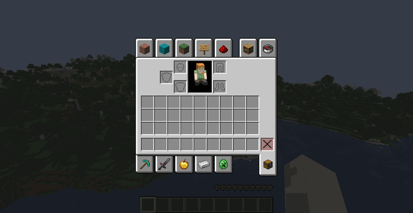 Happy Ghast Mount Inventory Comparison