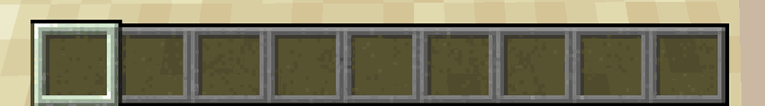 Hotbar and Trash Slot Comparison