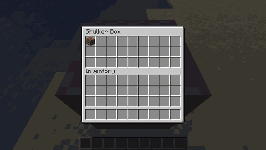 Shulker Box Interface Comparison