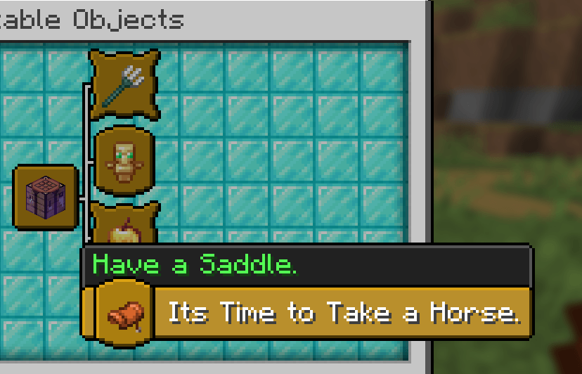 Saddle Advancement