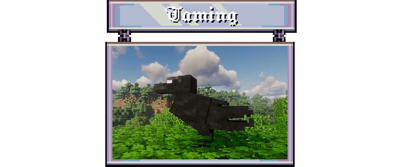 Taming banner with screenshot