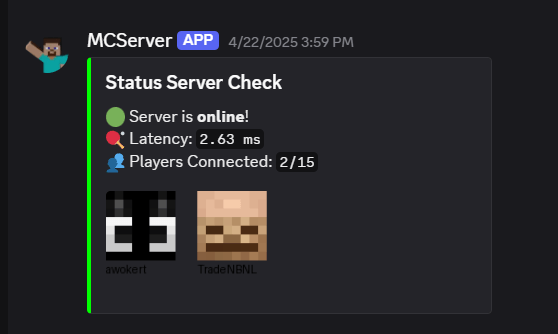 you can see players in game