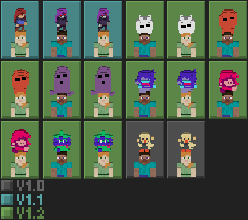 SRG's Voxel Skin Pack - Minecraft Bedrock Skins - CurseForge