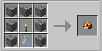 Mining Helmet Recipe