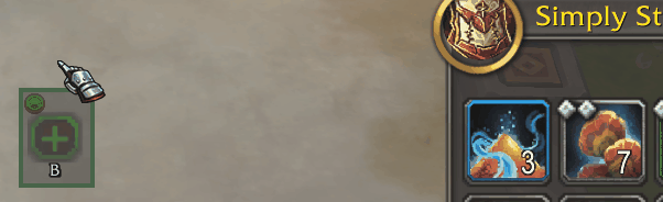 Drag and Drop Items onto item tracker bar