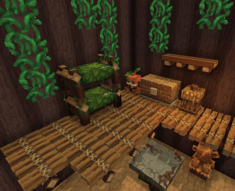 Captura de pantalla de la Cama Lit de Estilo Kweebec