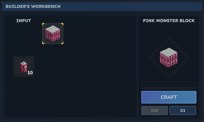 Pink Monster Crate Craft