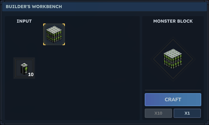Monster Crate Craft
