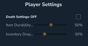Player Settings