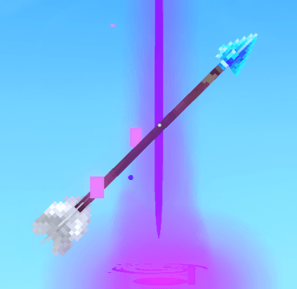 Ice arrow model by More Arrows by Skovos