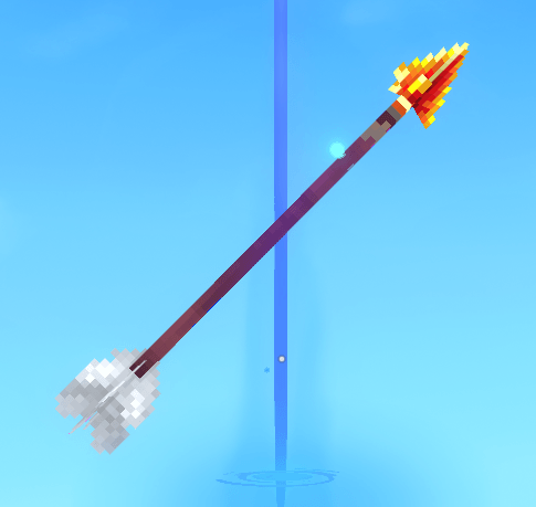 Fire arrow model by More Arrows by Skovos
