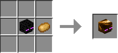 Potato Enderman Head Recipe