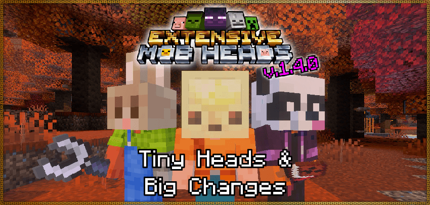 Extensive Mob Heads 1.4.0