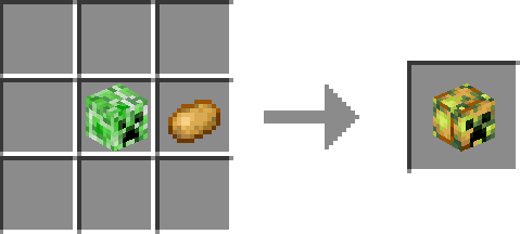 Potato Creeper Head Recipe