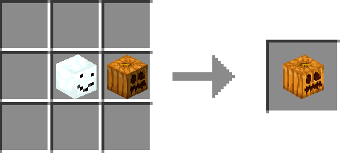 Snow Golem Pumpkin