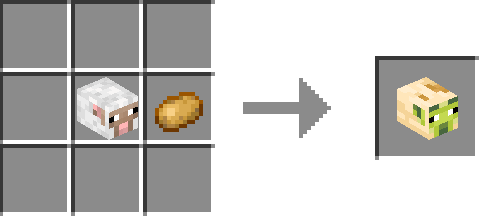 Peeled Potato Sheep Head Recipe