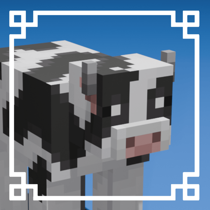 Minecraft Earth Cows logo