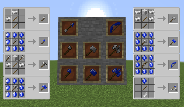 New Iron Weapons/New Lightning Weapons
