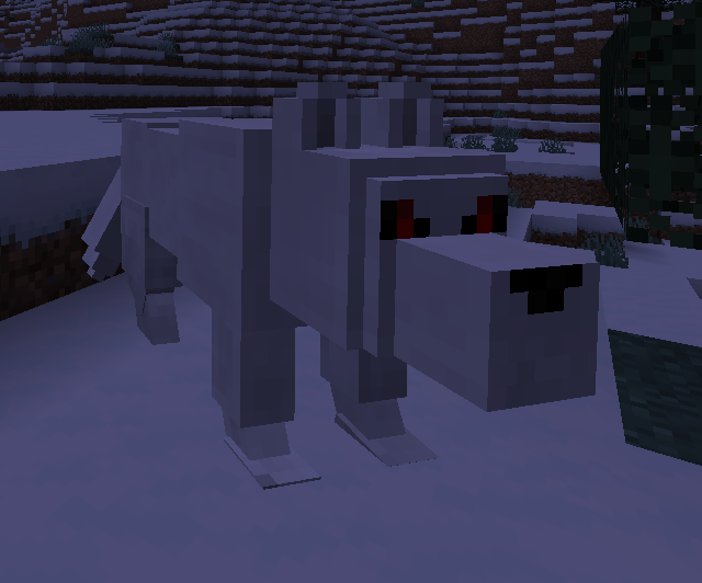 A wild Direwolf.