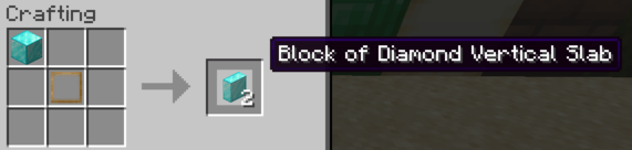 Diamond Block Vertical Slab