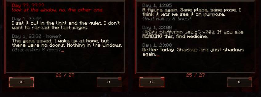 Sanity Diary pages
