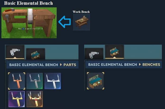Basic Elemental Bench