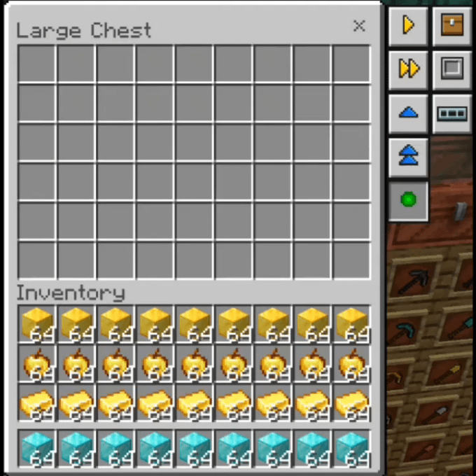 Special Transfer Buttons Showcase