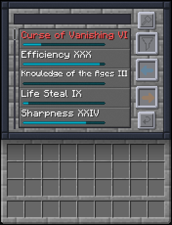 Enchantment Library GUI