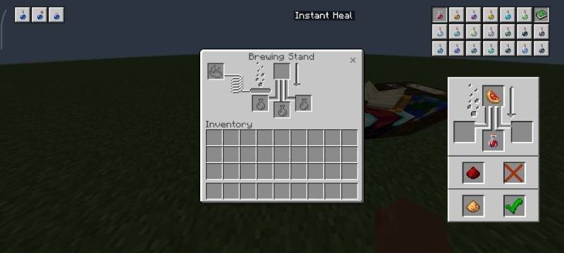 Instant heal