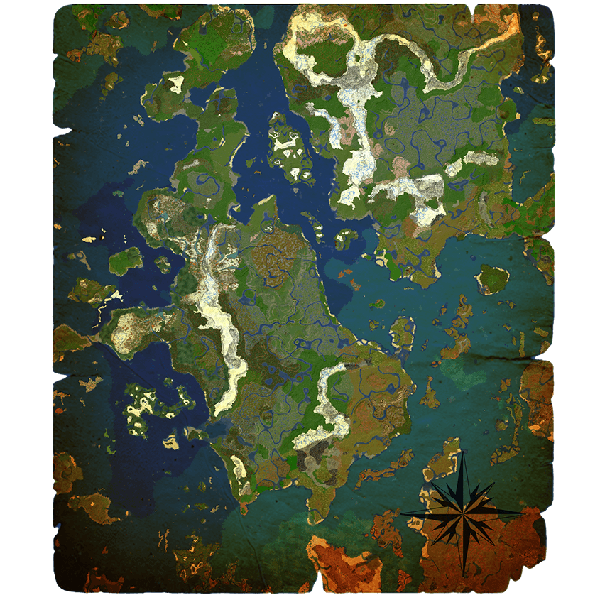 KRGG FOREVER WORLD MAP