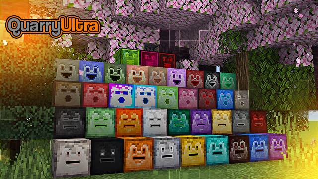 QuarryUltra — Minecraft Java mod, screenshot 1