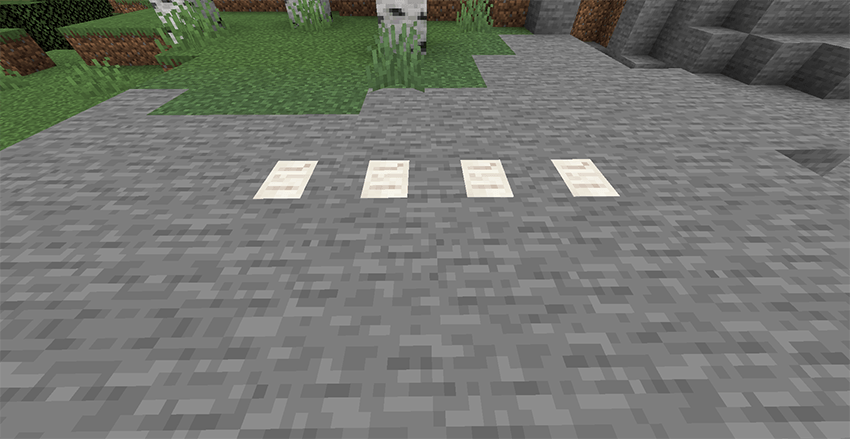 Steles and notes
