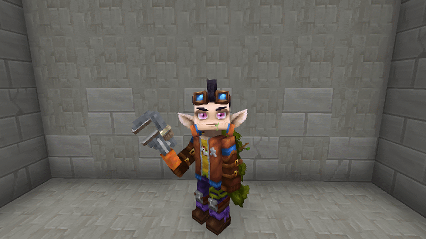 Player with Wrench