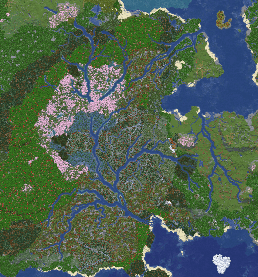 map with terralith