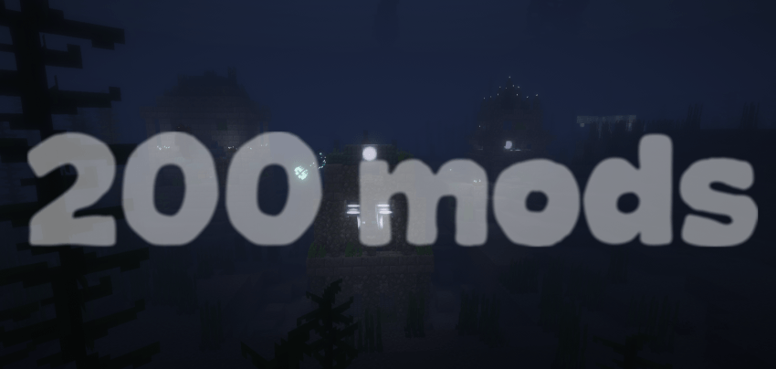 Number of mods in the modpack Alone in a Raft: Survive in an Infinite Ocean