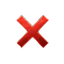 red x