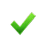 green check mark