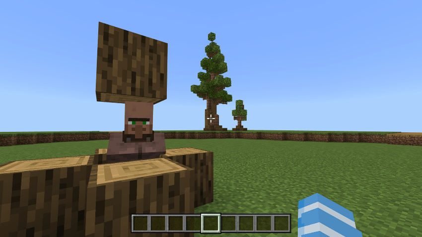 Advanced Crosshair – Works on PvP Servers — Minecraft Bedrock texture pack, screenshot 1