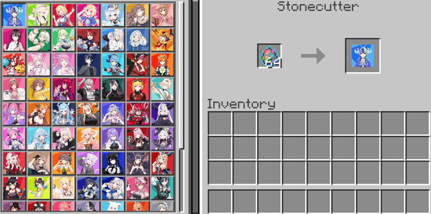 Hololive Addon v0.6 (Achievements Friendly) — Minecraft Bedrock addon, screenshot 3