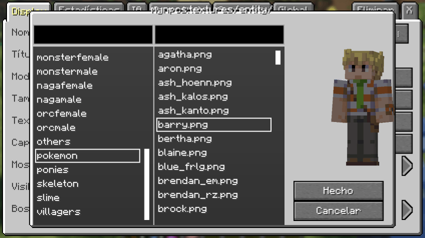 Skins Selector GUI