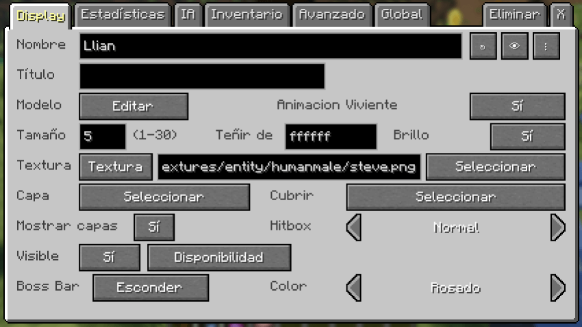 Display GUI