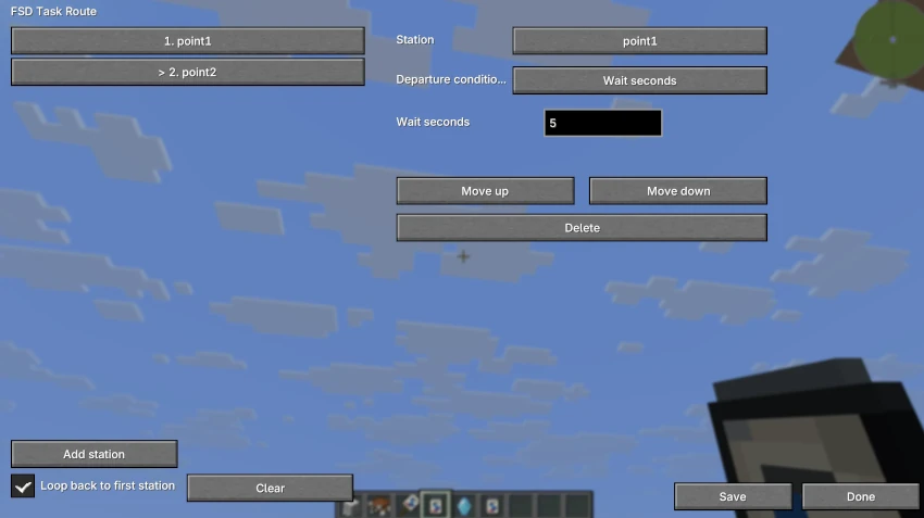 FSD Task GUI
