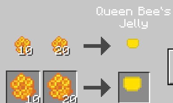 The Queen Bees jelly is a good item which is used to craft throwable Queen bee’s jelly.