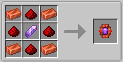 copper, redstone, copper, redstone, amethyst, redstone, copper, redstone, copper