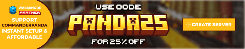 Use Code PANDA25 To Get 25% Off On Wabbanode Servers!